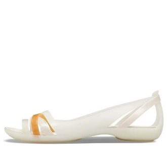 Sandale Crocs (WMNS) II Flat White Orange 204912-12U