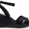 Sandale Crocs (WMNS) Leigh II cu bretele încrucișate pentru gleznă „negru” 204950-060