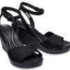 Sandale Crocs (WMNS) Leigh II cu bretele încrucișate pentru gleznă „negru” 204950-060