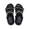 Sandale Crocs (WMNS) Mega Crush Pearl Ruffle „Negru” 210179
