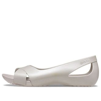 Sandale Crocs (WMNS) Minimalist Casual Plate Albe 206106-018