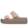 Sandale Crocs (WMNS) Pale Blush Brooklyn „Brown Beige” 207431-6RL