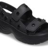 Sandale Crocs (WMNS) Skyline cu borne „Negru” 209025-001