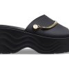 Sandale Crocs (WMNS) Skyline Shimmer „Black Gold” 208582-072