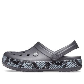 Sandale Crocs (WMNS) Snake Pattern graphite black 206380-02W