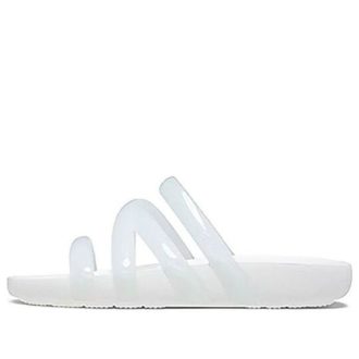 Sandale Crocs (WMNS) Splash Glossy Strappy „Alb” 208537-100