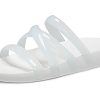 Sandale Crocs (WMNS) Splash Glossy Strappy „Alb” 208537-100