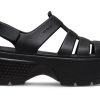 Sandale Crocs (WMNS) Stomp Fisherman „Negru” 209938-001