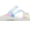 Sandale Crocs (WMNS) Swiftwater Crocs Casual Multicolor Tie Dye „Albe” 206894-928