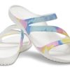 Sandale Crocs (WMNS) Swiftwater Crocs Casual Multicolor Tie Dye „Albe” 206894-928