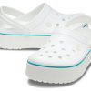 Sandale Crocs (WMNS) ușoare, confortabile, în aer liber, pentru plajă, alb, albastru, „alb albastru” 205434-1E0 Sandale Crocs (WMNS) ușoare, confortabile, în aer liber, pentru plajă, alb, albastru, „alb albastru” 205434-1E0