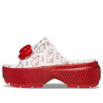 Sandale Crocs x Hello Kitty Stomp „50th Anniversary” 209815-100