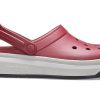 Sandale Crocsband Full Force cu talpă groasă Roșu Alb 206122-6RU