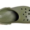 Sandale Crocsband Full Force cu talpă groasă, verzi, unisex 206122-34E