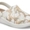 Sandale cu imprimare camuflaj Crocs LiteRide Bej 206491-1CN