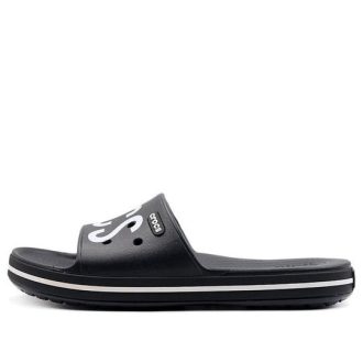Sandale cu imprimare Crocs, papuci de a treia generație, negri 206003-066