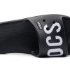 Sandale cu imprimare Crocs, papuci de a treia generație, negri 206003-066