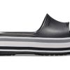 Sandale cu platformă Crocs Crocband „Black Grey White” 205693-001