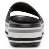 Sandale cu platformă Crocs Crocband „Black Grey White” 205693-001