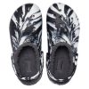 Sandale de exterior Crocs (WMNS) Classic Lined Clog „Marbled White Black” 207180-103