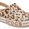 Sandale de plajă Crocs Bayaband imprimeu leopard 206232-90L