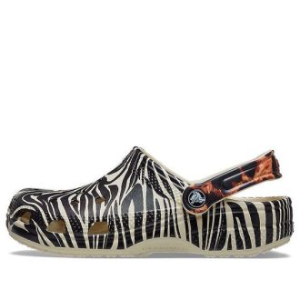 Sandale de plajă Crocs Classic animal Animal unisex „Alb” 207840-2Y9