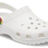 Sandale de plajă Crocs Classic Clog Alb 206638-1DG