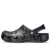 Sandale de plajă Crocs Classic Clog Camouflage Printing Black Unisex 206454-001
