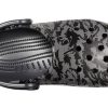 Sandale de plajă Crocs Classic Clog Camouflage Printing Black Unisex 206454-001