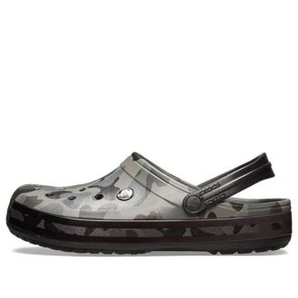 Sandale de plajă Crocs Classic Clog Camuflaj negru 205579-0DY