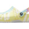Sandale de plajă Crocs Classic Clog Tie Dye, multicolore, unisex 205453-94S