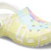 Sandale de plajă Crocs Classic Clog Tie Dye, multicolore, unisex 205453-94S