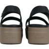 Sandale negre Crocs (WMNS) Brooklyn cu talpă groasă „Negru” 206453-07H