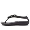 Sandale negre Crocs (WMNS) respirabile, confortabile, ușoare 205600-060