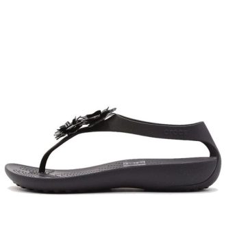 Sandale negre Crocs (WMNS) respirabile, confortabile, ușoare 205600-060