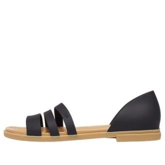 Sandale plate Crocs (WMNS) Tulum „Negru” 206109-00W
