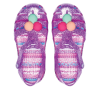 Sandale plate cu sclipici Crocs (GS) Isabella „Purple Pink” 205038-518