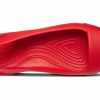 Sandale plate roșii Crocs (WMNS) 202811-8C1