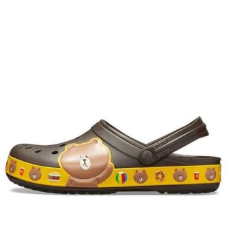 Sandale unisex Crocs x Line Friends Beach Brown 205791-206
