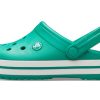 Sandale verzi unisex Crocs Crocband ușoare, rezistente la uzură 11016-3TL Sandale verzi unisex Crocs Crocband ușoare, rezistente la uzură 11016-3TL