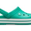 Sandale verzi unisex Crocs Crocband ușoare, rezistente la uzură 11016-3TL Sandale verzi unisex Crocs Crocband ușoare, rezistente la uzură 11016-3TL