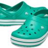 Sandale verzi unisex Crocs Crocband ușoare, rezistente la uzură 11016-3TL Sandale verzi unisex Crocs Crocband ușoare, rezistente la uzură 11016-3TL