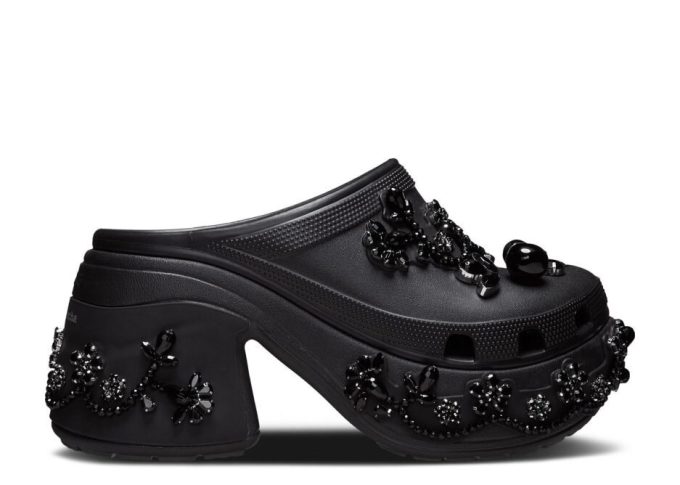 Simone Rocha x Siren Clog „Black” Simone Rocha x Siren Clog „Black”