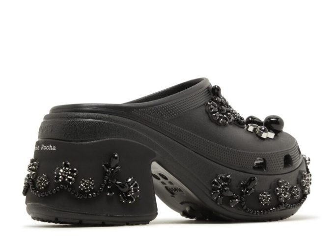 Simone Rocha x Siren Clog „Black” Simone Rocha x Siren Clog „Black”