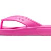 Slapi Crocs Classic Soft Sole Cozy Flip-flops Unisex roz 206119-6QQ