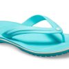Slapi Crocs Crocband Flip Flip-flops Albastru Unisex 11033-4DY