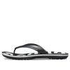 Slapi Crocs Crocband Printed Flip-flops Negru Alb 205943-066