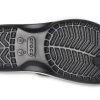Slapi Crocs Crocband Printed Flip-flops Negru Alb 205943-066
