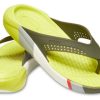 Slapi Crocs LiteRide Colorblock Flip-flops galbene 205625-37P