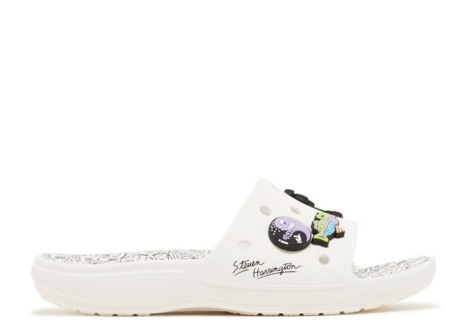 Steven Harrington x Classic Slide „Quickstrike – Alb Negru” Steven Harrington x Classic Slide „Quickstrike – Alb Negru”